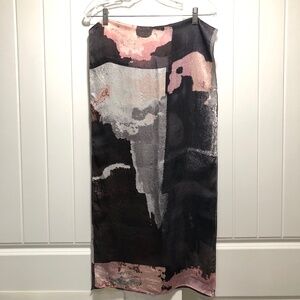 Vince Camuto Silky Abstract Scarf